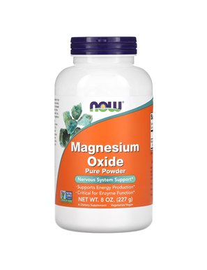 NOW Foods, Pure Magnesium Oxide, 8 oz (227 g)