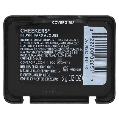 Covergirl, Blush Caw, 148 Natural Rose, 0.12 oz (3 g)