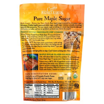 Coombs Family Farms, Organic Pure Maple Sugar, 6 oz (170.1 g)