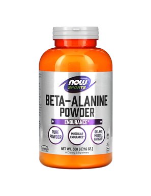 NOW Foods, Sport, Beta-Alanine, Pure Powder, 17.6 oz (500 g) NOW Foods, Sport, Beta-Alanine, Pure Powder, 17.6 oz (500 g)