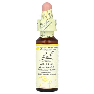 Bach, oryginalne środki zaradcze, owsiane, 0,35 fl oz (10 ml)