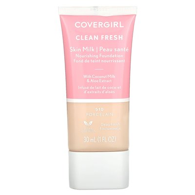 Covergirl, Pure Fresh Nourishing Skin Milk, pflegende Hautmilch für die Haut, 510 Porcelain, 30 ml (1 fl. oz.)