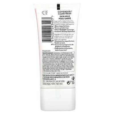 Covergirl, Pure Fresh Nourishing Skin Milk, pflegende Hautmilch für die Haut, 510 Porcelain, 30 ml (1 fl. oz.)