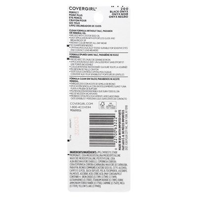 Covergirl, Perfect Point Plus, Eye Pencil, 200 Black Onyx, 0.008 oz (0.23 g)