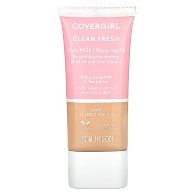 Covergirl, Pure Fresh Nourishing Skin Milk, 550 Light/Medium, 1 Fl Oz (30 ml)