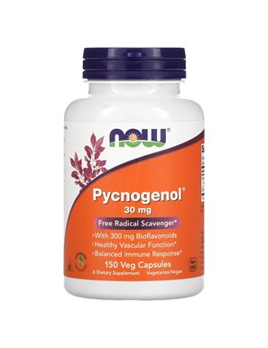 NOW Foods, Pycnogenol, 30 mg, 150 Wegetariańskich Kapsułek NOW Foods, Pycnogenol, 30 mg, 150 Wegetariańskich Kapsułek