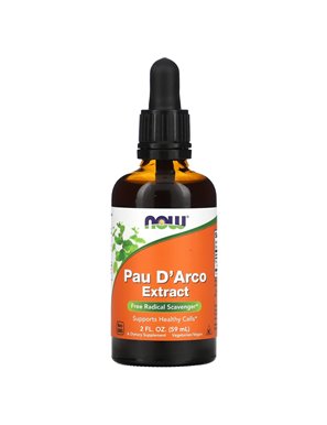 NOW Foods, Pau D'Arco Extract, 2 fl oz (59 ml) NOW Foods, Pau D'Arco Extract, 2 fl oz (59 ml)