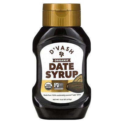 D'Arash Organics, Organic Date Syrop, 16,6 uncji (470 g)