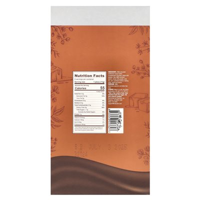 Choczero, keto bark, milk chocolate, caramel crunch, 8 individually foil wrapped, 3.2 oz (90 g)
