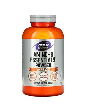 NOW Foods, Sporty, Amino-9 Niezbędne Proszek, 11.64 uncji (330 g)