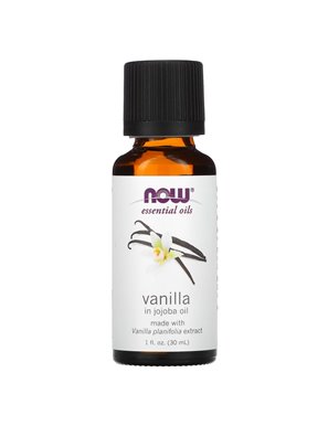 NOW Foods, ätherische Öle, Vanille in Jojobaöl, 1 Flüssigunze (30 ml)