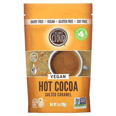 Coconut Cloud, vegan hot cocoa, salted caramel, 7 oz (198 g)