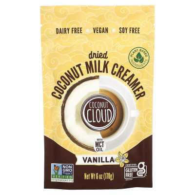 Coconut Cloud, Dried Coconut Cream, Vanilla, 6 oz (170 g)
