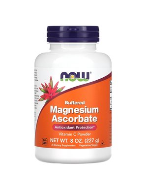 NOW Foods, Buffered Magnesium Ascorbate, Vitamin C Powder, 8 oz (227 g) NOW Foods, Buffered Magnesium Ascorbate, Vitamin C Powder, 8 oz (227 g)