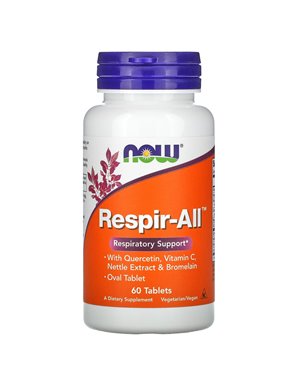 NOW Foods, Respir-All, 60 Tabletten NOW Foods, Respir-All, 60 Tabletten