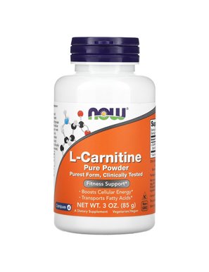 NOW Foods, L-Karnityna, Czysta Proszek, 3 uncji (85 g)
