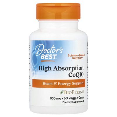 Best Doctor, High Absorption COQ10, 100mg, 60 Vegetarian Caps