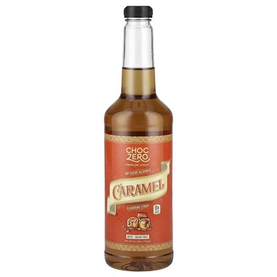 Choczero, aromatischer Sirup, Karamell, 26,5 Unzen (750 ml)