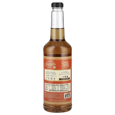 Choczero, aromatischer Sirup, Karamell, 26,5 Unzen (750 ml)