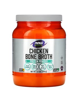 NOW Foods, Sports, Chicken Bone Meat Stock Powder, 1.2 lbs (544 g) NOW Foods, Sports, Chicken Bone Meat Stock Powder, 1.2 lbs (544 g)