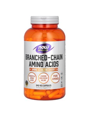 NOW Foods, Sports, Branched-Chain Amino Acids, 240 Veg Capsules