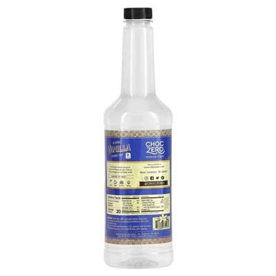 Choczero, Vanillesirup, 26,5 oz (750 ml)