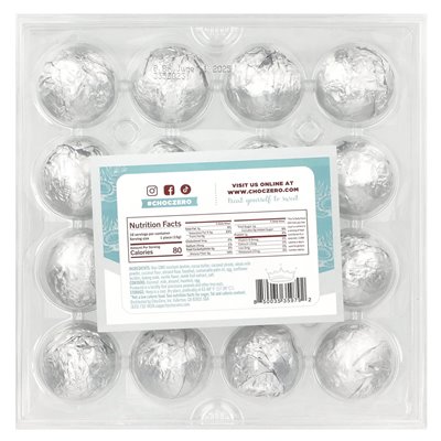 Choczero, königlicher Trüffel, weiß, Kokosnuss, 8,5 oz (240 g)