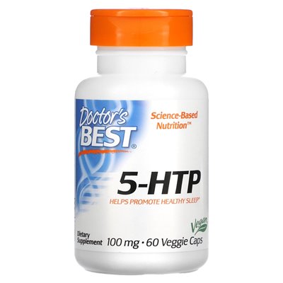 Doctor's Best, 5-HTP, 100mg, 60 Vegetarian Caps