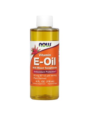 NOW Foods, Olej Witaminy E z Mieszanymi Tocoferylami, 4 fl uncji (118 ml)