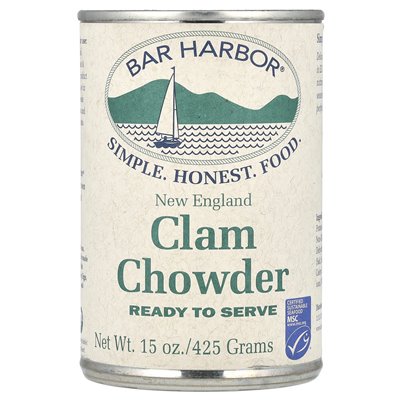 Bar Harbor, Muschelsuppe aus Neuengland, 15 oz (425 g)