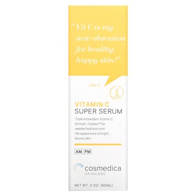 Cosmedica Spicare, witamina C Super surowica, 2 uncje (60 ml)