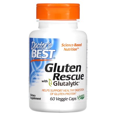 The Ultimate Gluten Rescue with Glutalytic 60 Vegetarian Diets