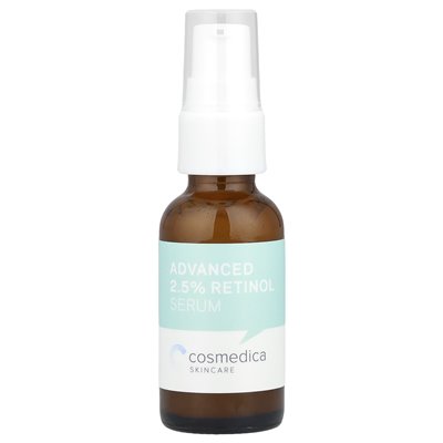Cosmedica Skincare, zaawansowana 2,5% surowicy retinolu, 1 uncja (30 ml) Cosmedica Skincare, zaawansowana 2,5% surowicy retinolu, 1 uncja (30 ml)