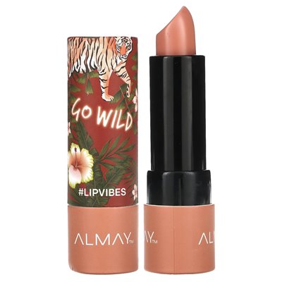 Almay, Lip Vibes Lipstick, 120 Go Wild, 0,14 uncji (4 g)