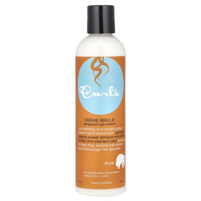 Curls, Mocno Whipped Curl Krem, Creme Brule, 8 uncji (240 ml) Curls, Mocno Whipped Curl Krem, Creme Brule, 8 uncji (240 ml)