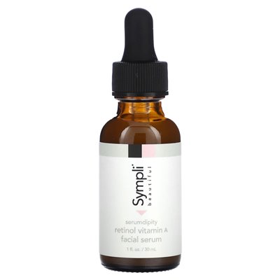 Sympli Beautiful, serumdipity, retinol vitamin A Facial Serum, 1 fl oz (30 ml) Sympli Beautiful, serumdipity, retinol vitamin A Facial Serum, 1 fl oz (30 ml)