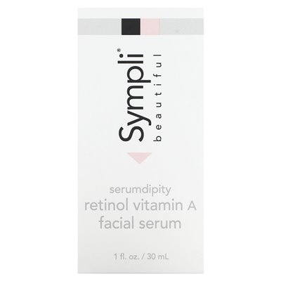 Sympli Beautiful, serumdipity, retinol vitamin A Facial Serum, 1 fl oz (30 ml) Sympli Beautiful, serumdipity, retinol vitamin A Facial Serum, 1 fl oz (30 ml)