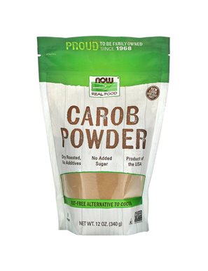 NOW Foods, Natural Foods, Carob Powder, 12 oz (340 g) NOW Foods, Natural Foods, Carob Powder, 12 oz (340 g)