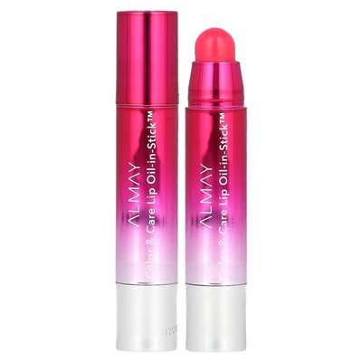 Almay, Color & Care Lip Oil-Stick, 130 Raspberry Rush, 0,09 Unzen (2,5 g)