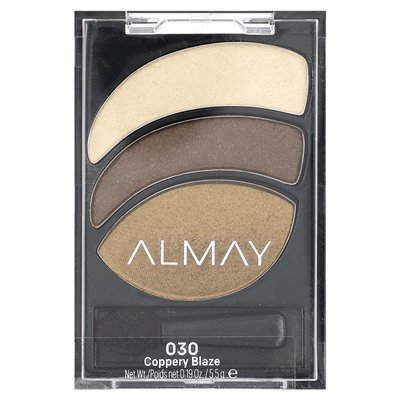 Almay, Shadow Trios, Smoky Eyeshadow, 030 Coppery Blaze, 0,19 Unzen (5,5 g)