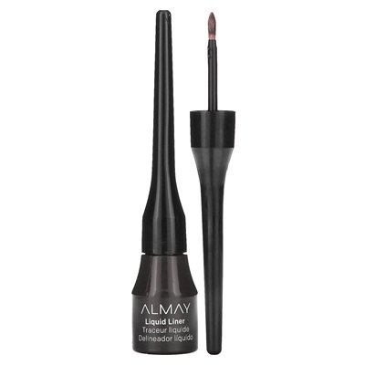 Almay, ładny atrament, płynny eyeliner, 222 Brown, 0,1 Fl Oz (2,9 ml)