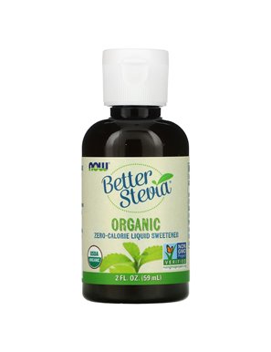 NOW Foods, Organic Better Stevia, Calorie-Free Liquid Sweetener, 2 fl oz (59 ml) NOW Foods, Organic Better Stevia, Calorie-Free Liquid Sweetener, 2 fl oz (59 ml)