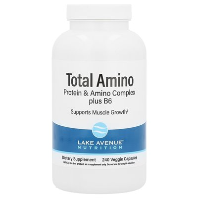 Lake Avenue Nutrition, Total Amino, 240 Vegetarian Capsules