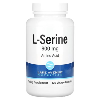 Lake Avenue Nutrition, L-Serin, 900 mg, 120 vegetarische Kapseln