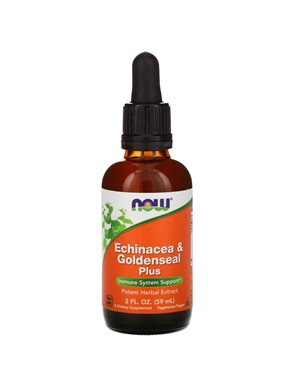 NOW Foods, Echinacea & Gelbwurzel Plus, 59 ml NOW Foods, Echinacea & Gelbwurzel Plus, 59 ml