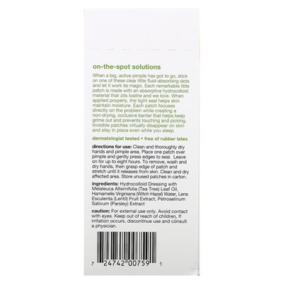 Alba botanica, Acnedote Pickelpflaster, 40 einzelne Hydrokolloidpflaster