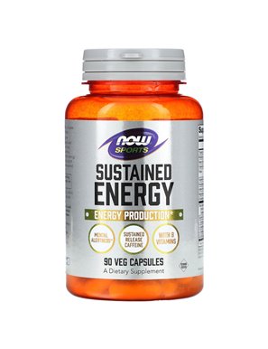 NOW Foods, Sustained Energy, 90 Veg Capsules NOW Foods, Sustained Energy, 90 Veg Capsules