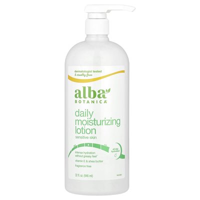 Alba botanica, codzienny balsam nawilżający, bez zapachu, 32 fl oz (946 ml)