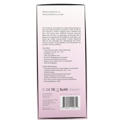 Grace & Stella Ultraschall-Hautspatel, 0,4 £ Grace & Stella Ultraschall-Hautspatel, 0,4 £