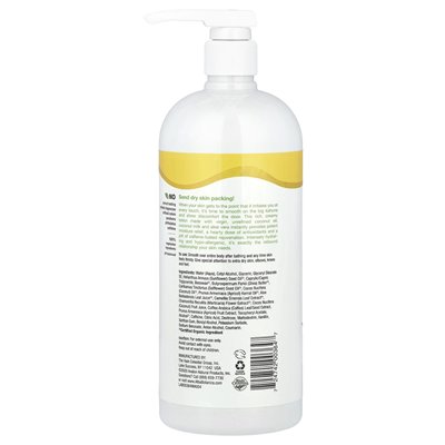 Alba Botanica, bardzo Emollient® Body Lotion, Coconut Rescue, 32 uncje (907 g)